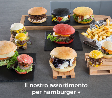 Scoprite il nostro grande assortimento di panini hamburger