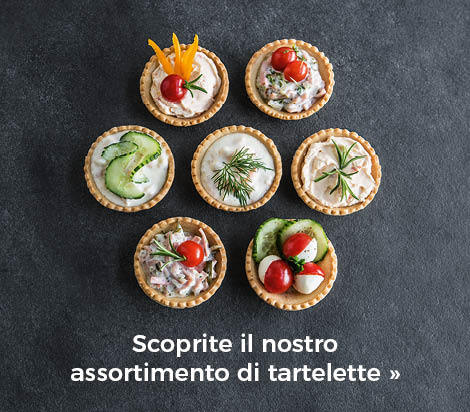 Il nostro vasto assortimento di tartellette