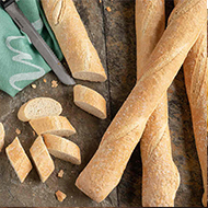 Baguette cotta nel forno a pietra "Bio"