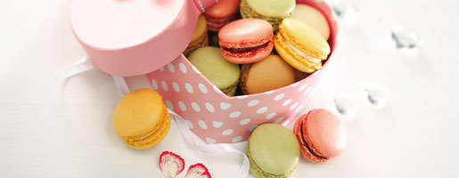 Mini Macarons, 6 varietà
