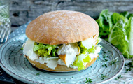 Caesar´s Salad Chicken Burger