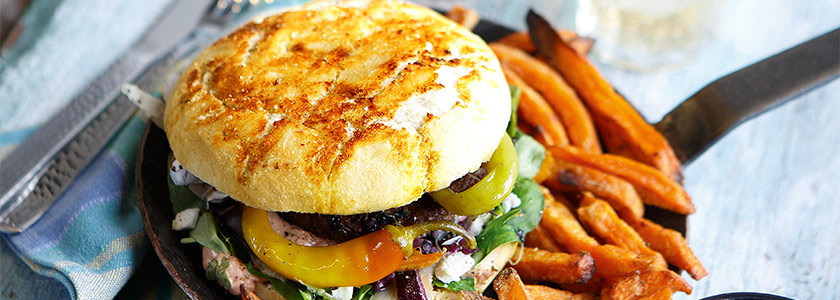 OMG Burger mediterraneo