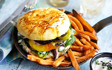 OMG Burger mediterraneo