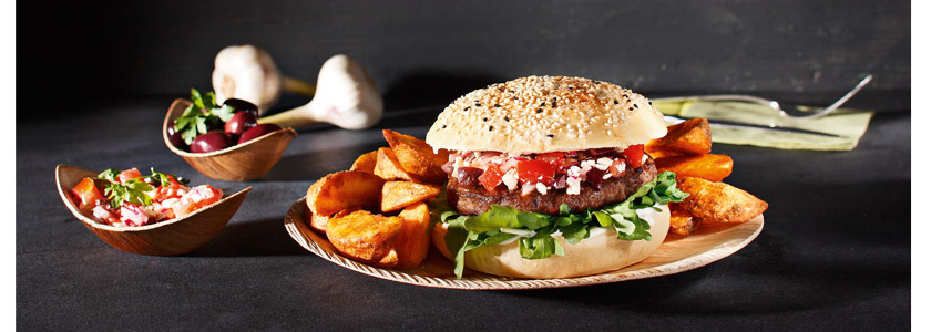 Burger con agnello