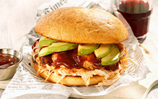 Brioche Burger con petto di tacchino