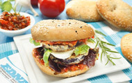 Veggie Burger con Melanzane