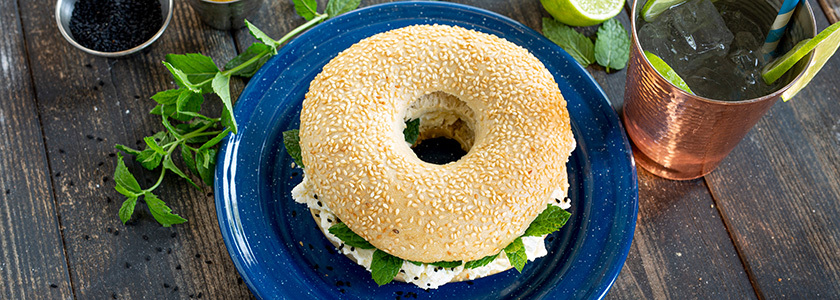 Bagel al pecorino