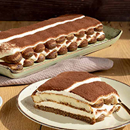 Tiramisu con savoiardi