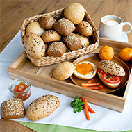 Mix di mini-panini "Bio", 4 varietà
