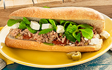 Ciabatta per sandwich con Tonno