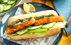 Hot Dog con bastoncini di pesce