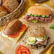 Trio di panini