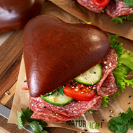 Laugen Brioche "cuore", già pronto