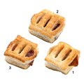 Assortimento di mini strudel dolci, 3 varietà