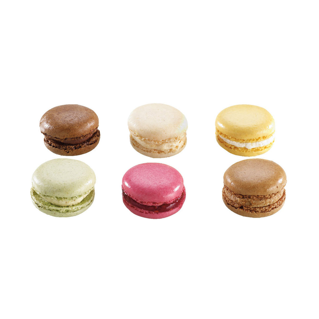 Mini Macarons, 6 varietà