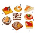 Tartine "Nuvelle Cuisine", 8 varietà