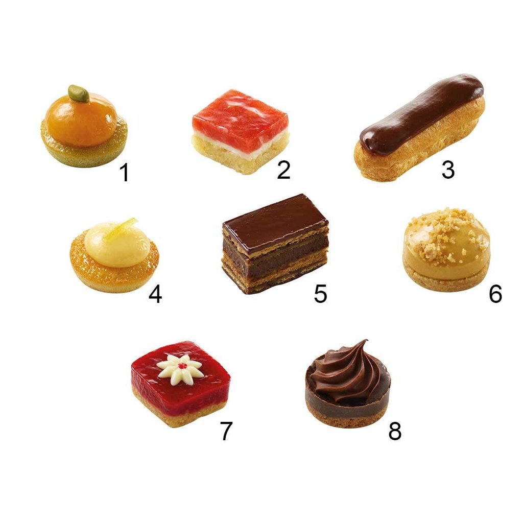 Petits Fours "Tradition", 8 varietá