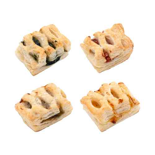 Assortimento di mini snack, 4 varietà