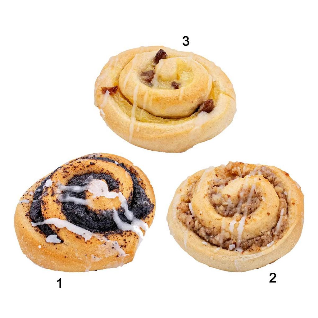 Assortimento di mini ruotelle, 3 varietà