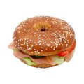 Bagel "Laugen" con sesamo, pretagliato - 2