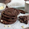 Cookies al triplo cioccolato, crudi - 2