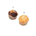 Assortimento mini muffin vegani, 2 varietà