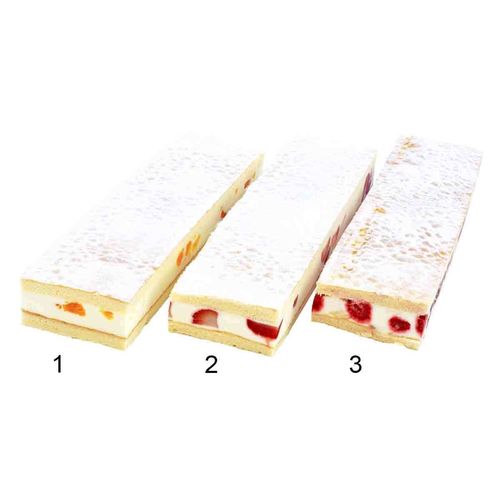 Barretta formaggio-panna, 3 varietà