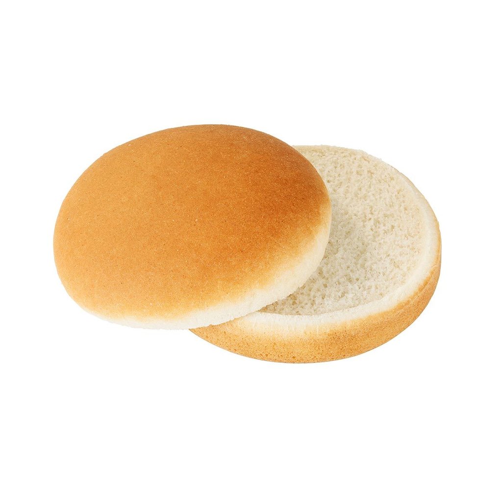 Panino per hamburger naturale, pretagliato