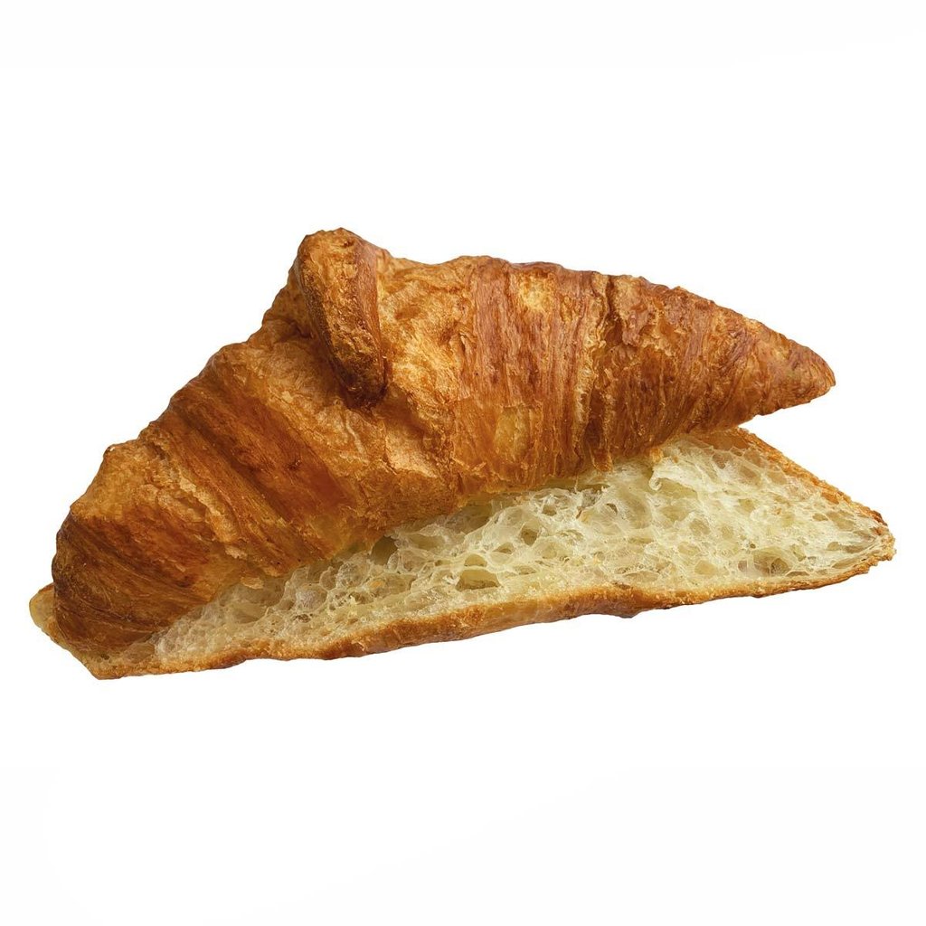 Croissant, pretagliato, già pronto