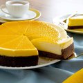 Cheesecake al mango e frutto della passione - 1