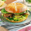Burger "Laugen" con sesamo, pretagliato - 2