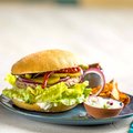 Gourmet Burger 4,5 Inch, pretagliato - 1