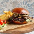 Burger brioche "Laugen" 4-inch, già pronto - 1