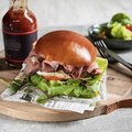 Burger brioche "Laugen" 4-inch, già pronto - 2