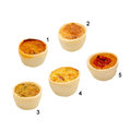 Assortimento di "Party Quiche", 5 varietà