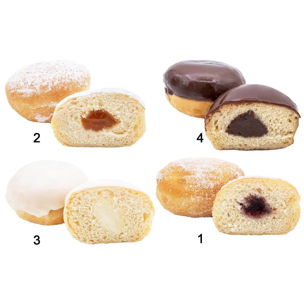 SG-Assortimento mini-krapfen, 4 varietà