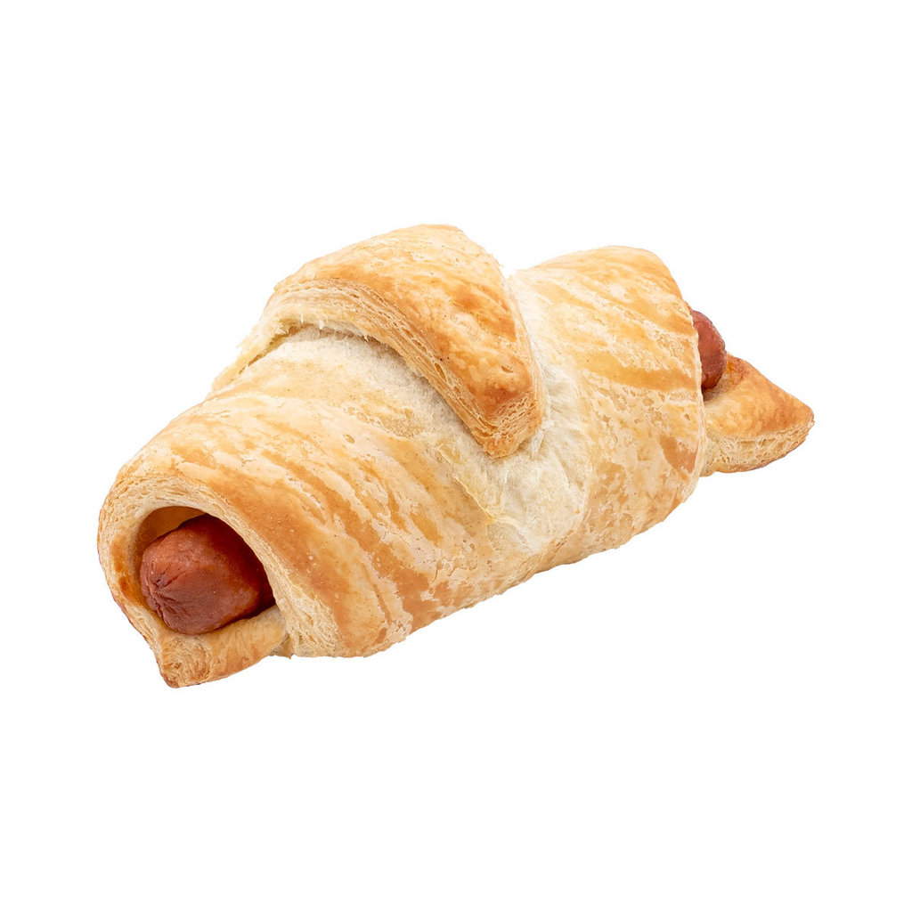 Croissant con wurstel