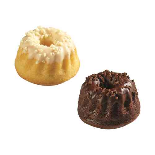 Mini ciambelline assortite, 2 varietà