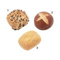 Selezione di panini senza glutine, 3 varietà