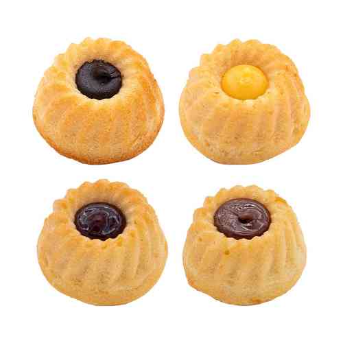 Assortimento di mini torte ripiene, 4 varietà