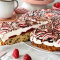 Torta alla stracciatella con lamponi - 2