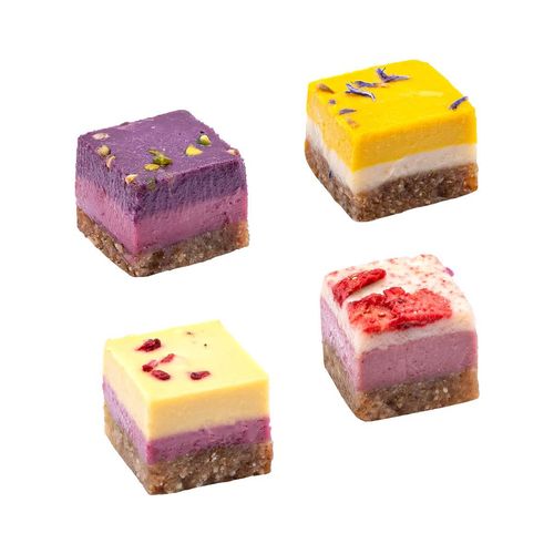Raw Cakes, 4 varietà