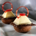 Mini tortine "HUG" per dessert "Choco", 3,8 cm - 5