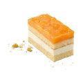 Tranci alla panna con mandarini e formaggio
