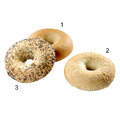 Assortimento di mini bagel