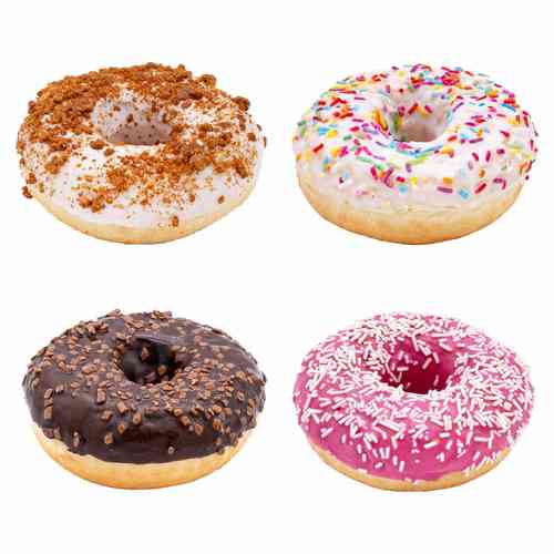 Donut Party Assortimento di Donut, 4 varietà