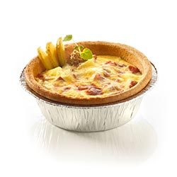 Tartellette per quiche "Pidy" in formine, 11 cm