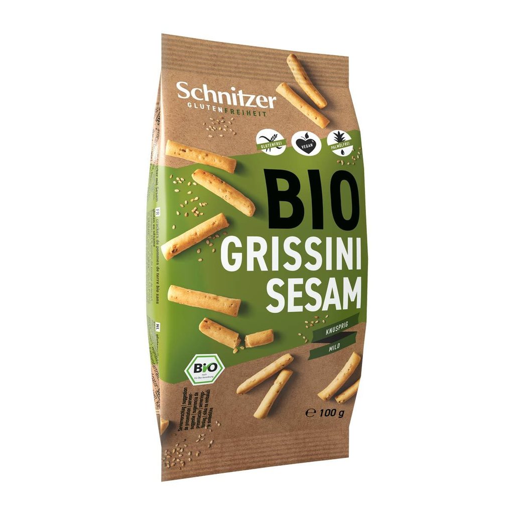 Bio Grissini "Sesamo", senza glutine