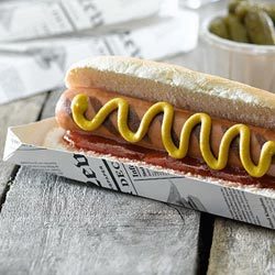 Contenitore per hot dog "giornale"