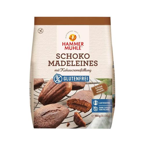 Hammermühle Madeleines al cioccolato, s. glutine